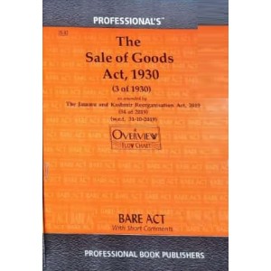Professional's Sales Of Goods Act, 1930 Bare Act 2023 | JMFC
